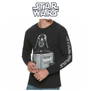 STAR WARS Graphic Long Sleeve Tee Men's